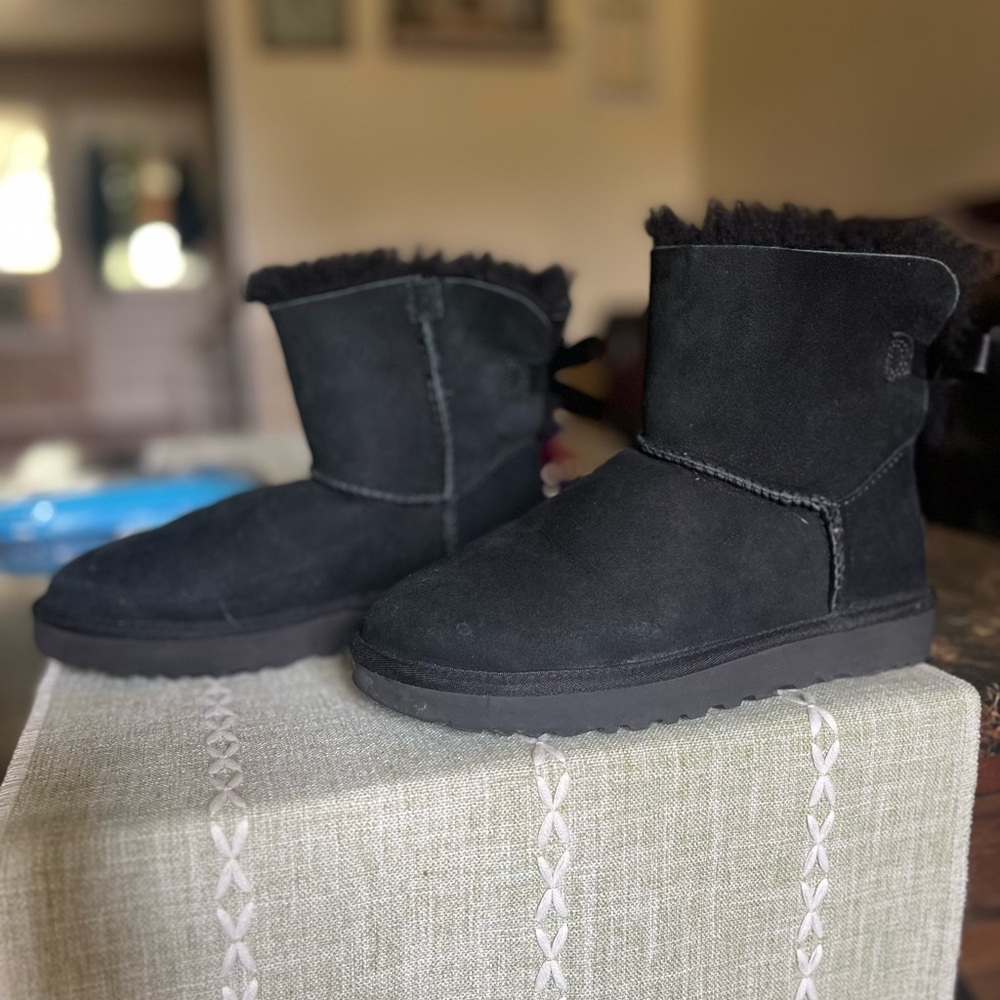 UGG Bow Ankle Boots